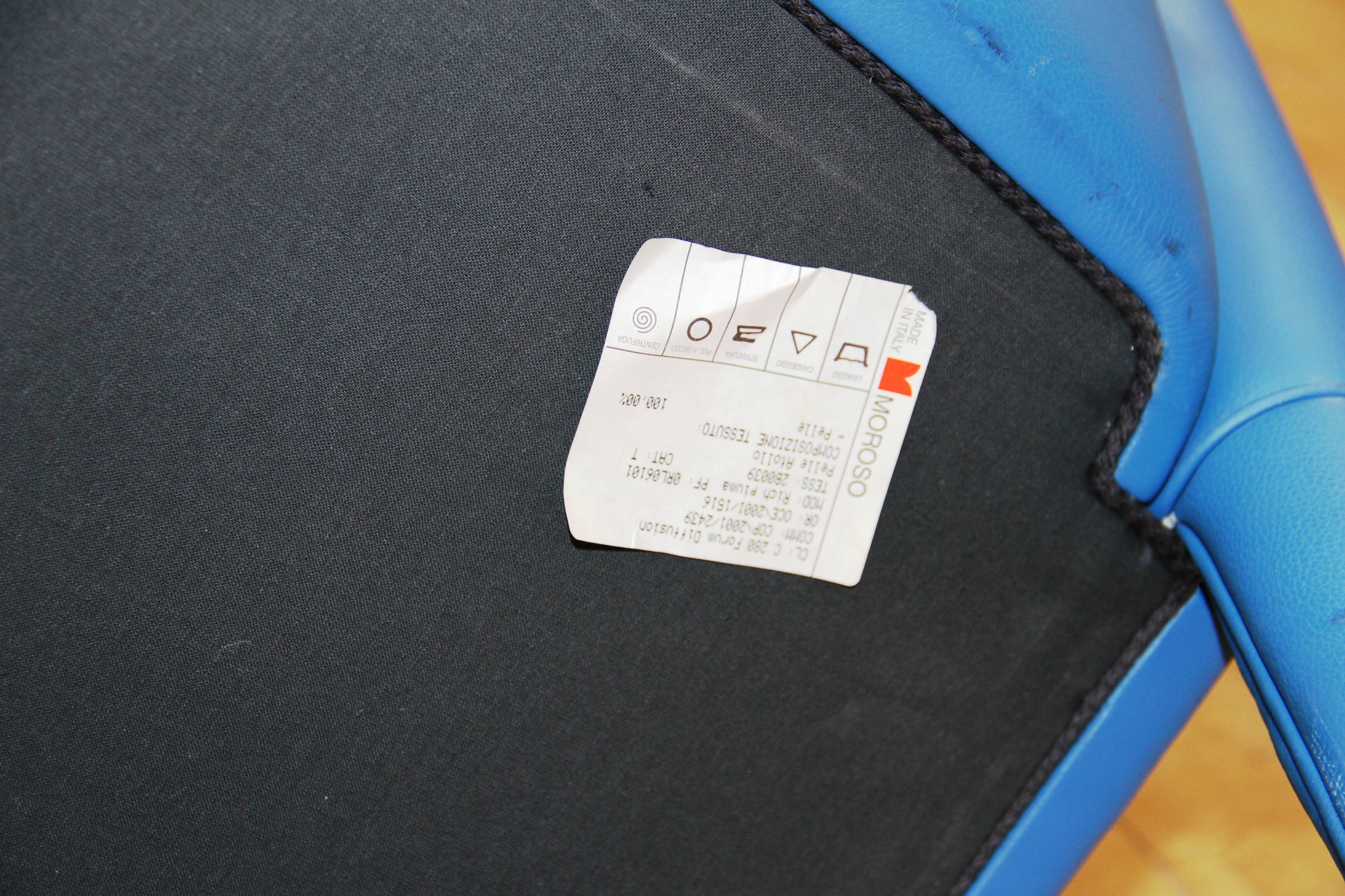 Pair of Rich armchairs, Moroso