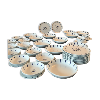58 service pieces by Jean Picart le Doux for Air France