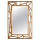 Midcentury Modern mirror Yngve Ekström "Konkret" by Eden Spegel in Sweden