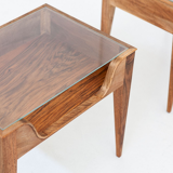 Suite of 2 vintage by F.lli Strada bedside tables