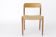 Niels Otto Møller Model 75 Oak Dining Chair, 1950s Danish Mid-Century Moder