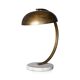 Vintage 20thc brass christian dell style table lamp c.1970