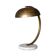 Vintage 20thc brass christian dell style table lamp c.1970