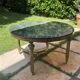 Louis XVI marble coffee table