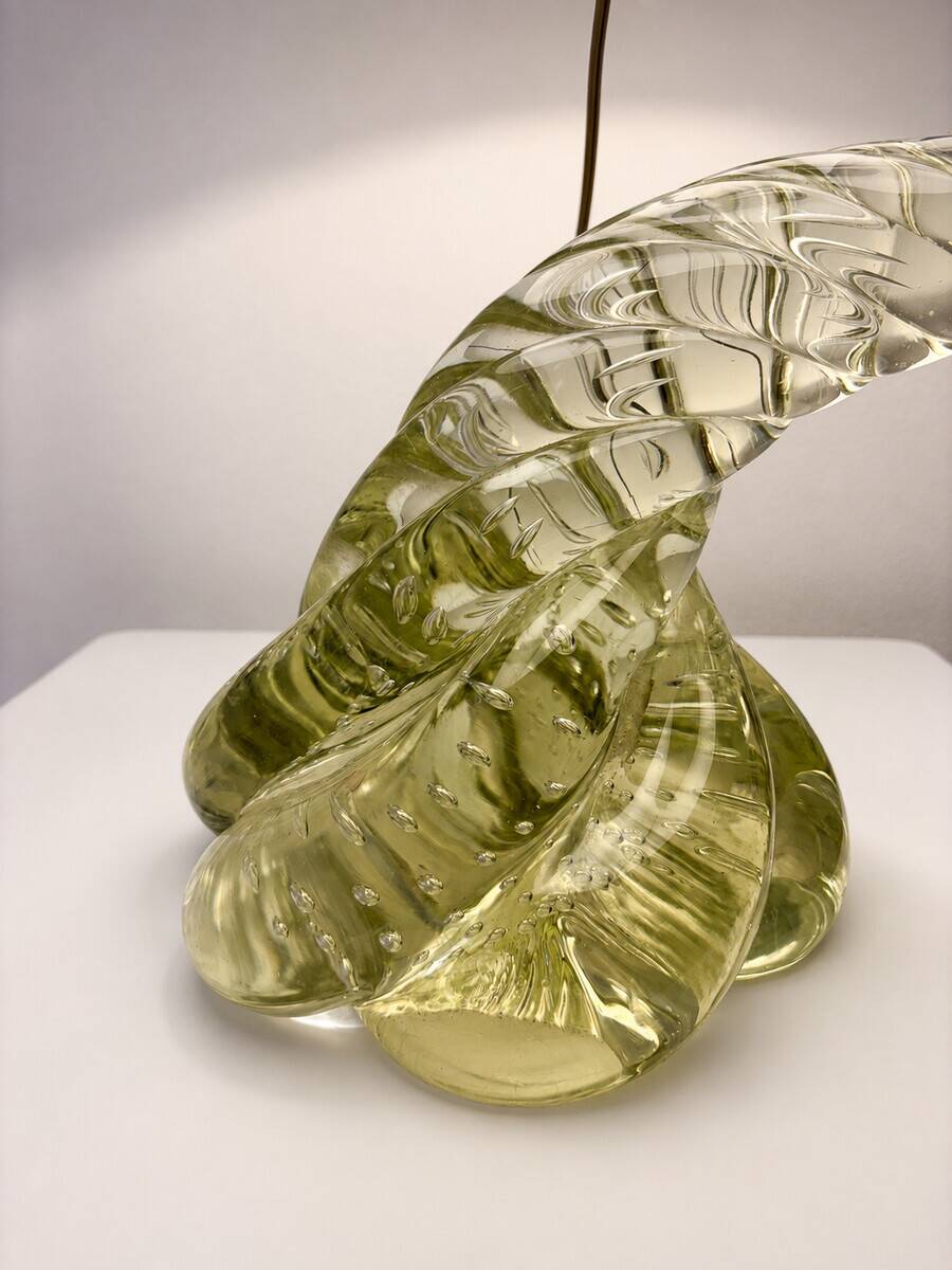Murano Glass Table Lamp, Italy, 1960s