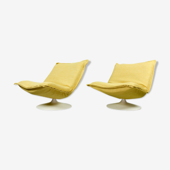 Armchairs F980 by Harcourt for Artifort, 1975