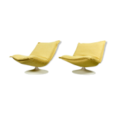 Paire de fauteuils F980 par Harcourt pour Artifort, 1975