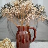 Glazed terracotta pitcher