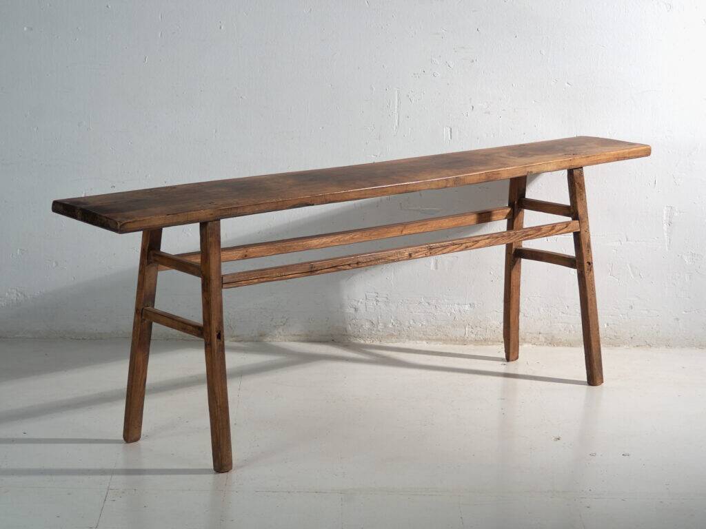 Old pine wood console – China, circa 1900