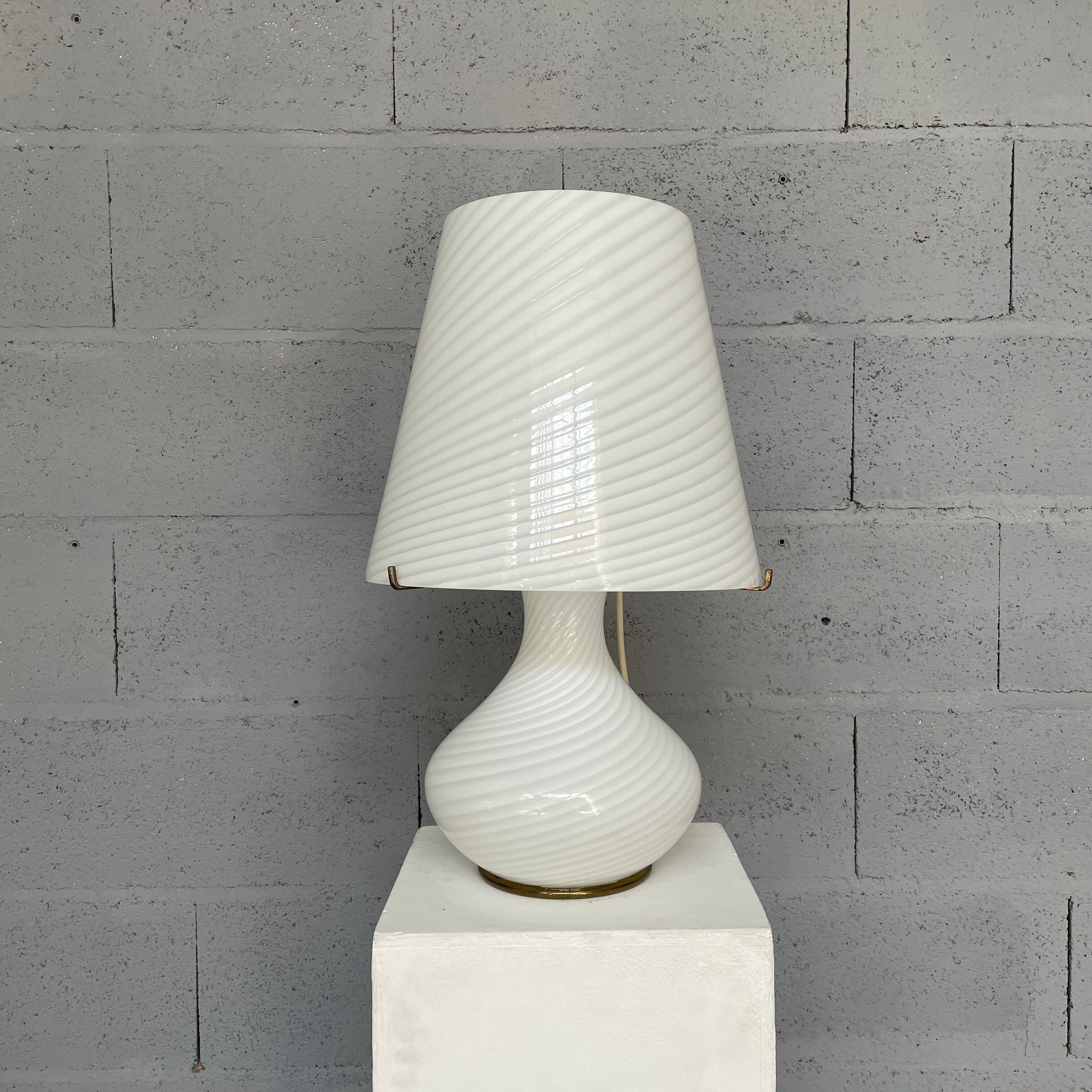 Large table lamp, Murano