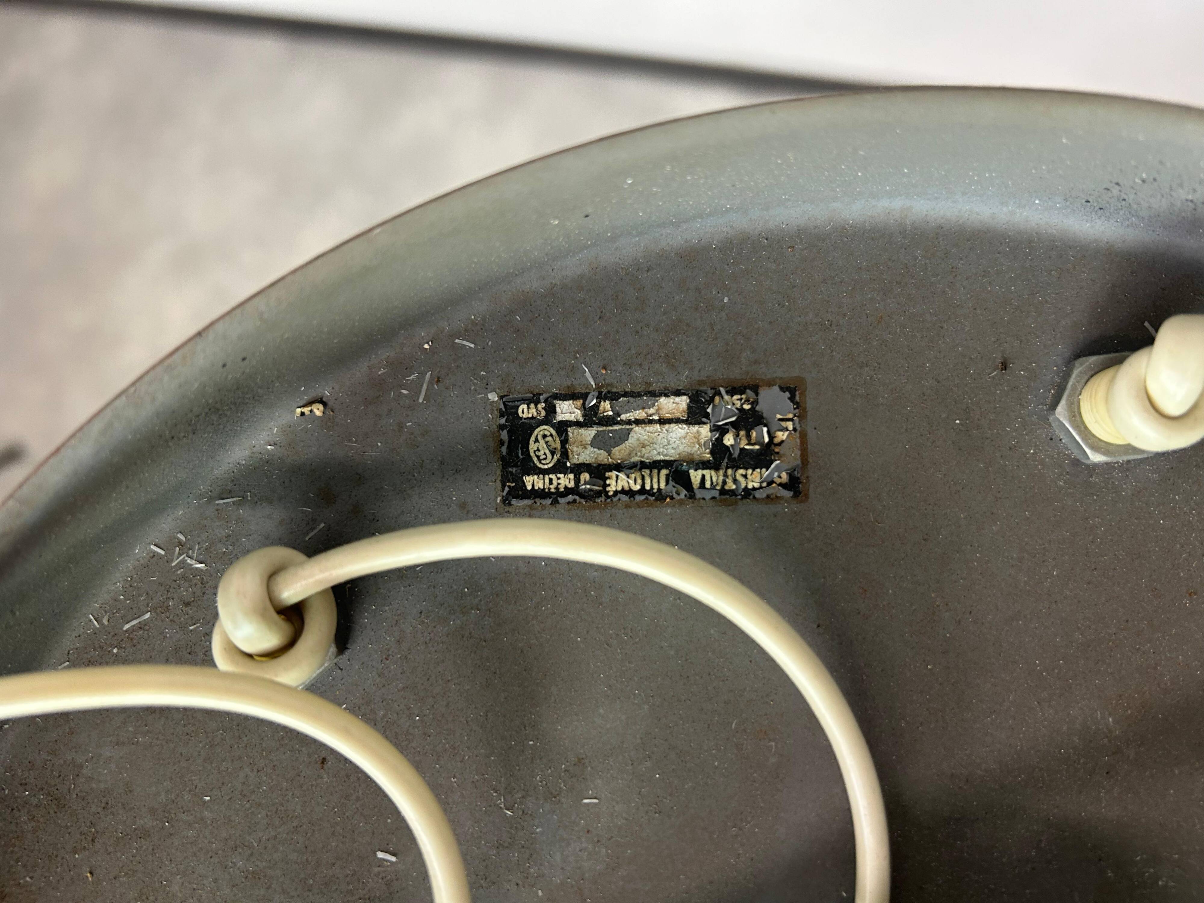 Modern mid-century pendant lamp by Elektroinstala Jílové