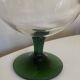 XXXL blown glass vase from Empoli 1960