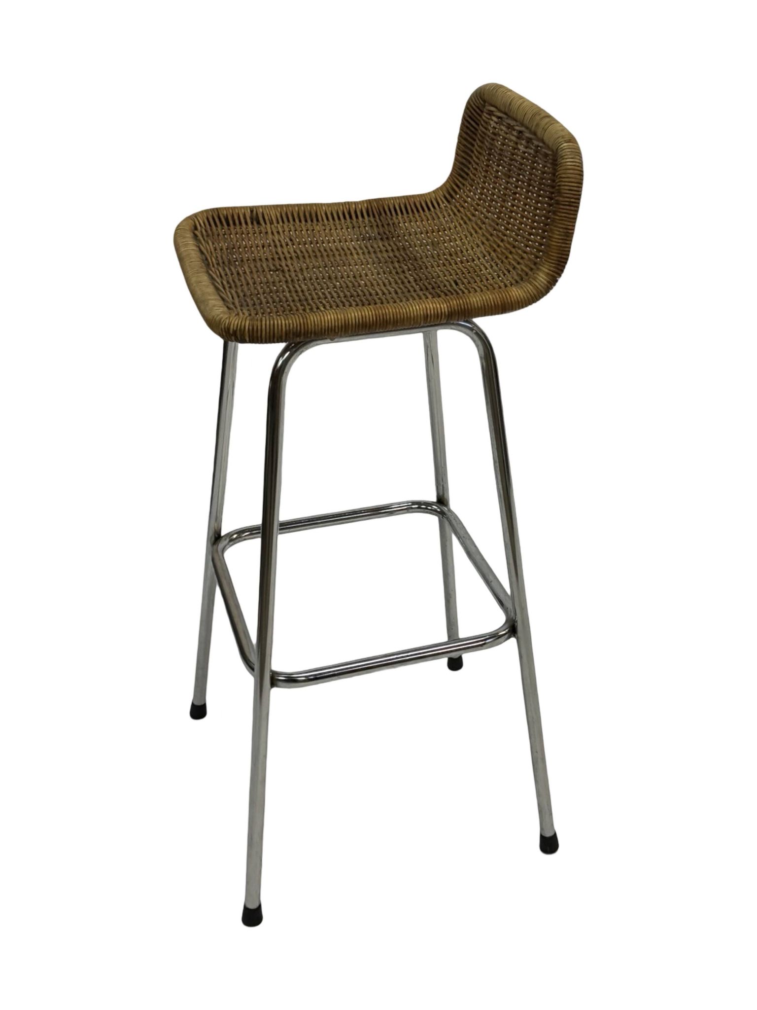Vintage stool barstool Dirk van Sliedregt Rohe Noordwolde 1960 Netherlands