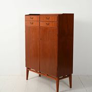 Cabinet en acajou scandinave des années 1950