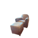 Club chair + footrest