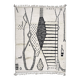 Tapis Noir et Blanc Azilal - 290 x 217 cm