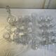 suite of 26 glasses + baccarat crystal carafe