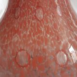 Vase en verre soufflé vintage 60's
