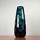 Mid-century German glass vase by Karl Friedrich Glas, 1960s.