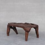 Unusual Solid Wooden Primitive Desk Table