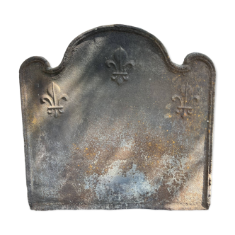 Fireplace plate
