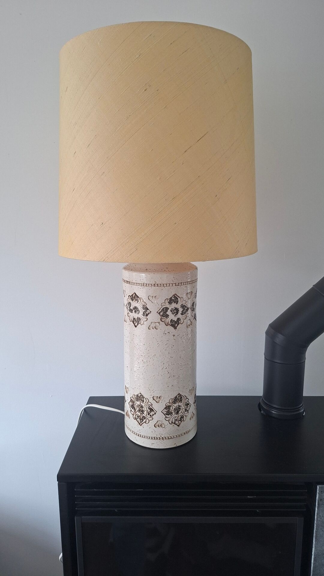 Ceramic lamp by Aldo Londi for Bitossi