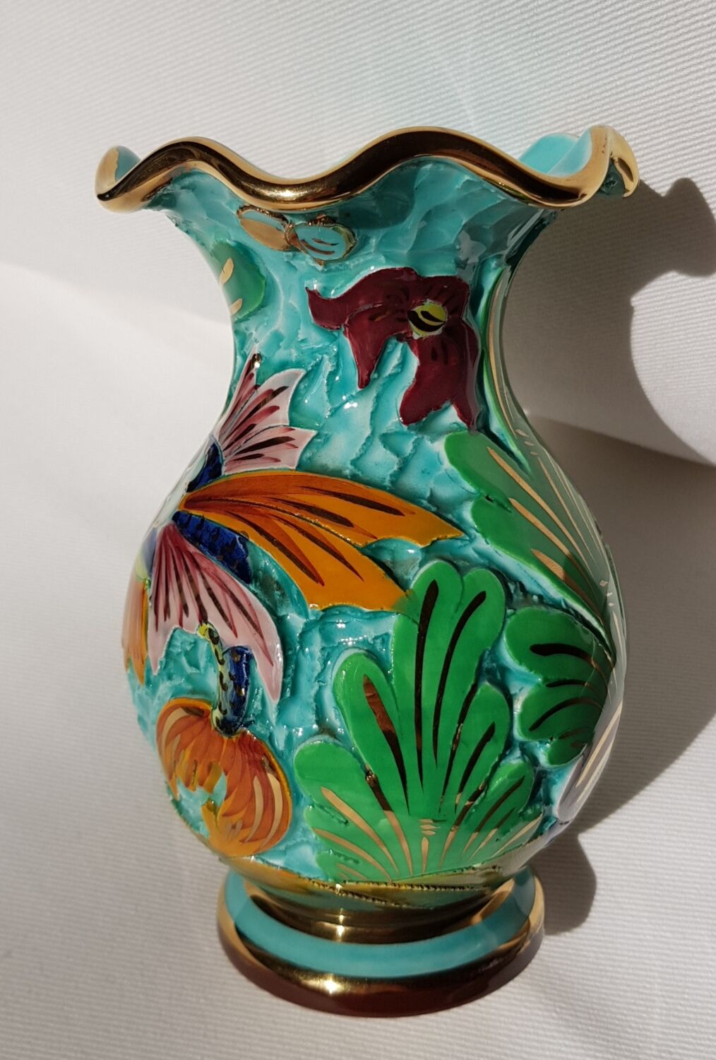 Vase céramique Monaco Cerdazur ca 1950