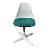 Swivel tulip chair by Maurice Burke.