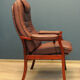 Mobel Team Fold-Out, Scandinavian leather armchair