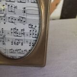 Solid brass photo frame