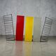 Colorful vintage tomado wall shelf