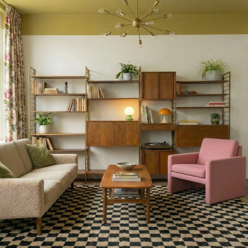 Wall-unit vintage Ladderax