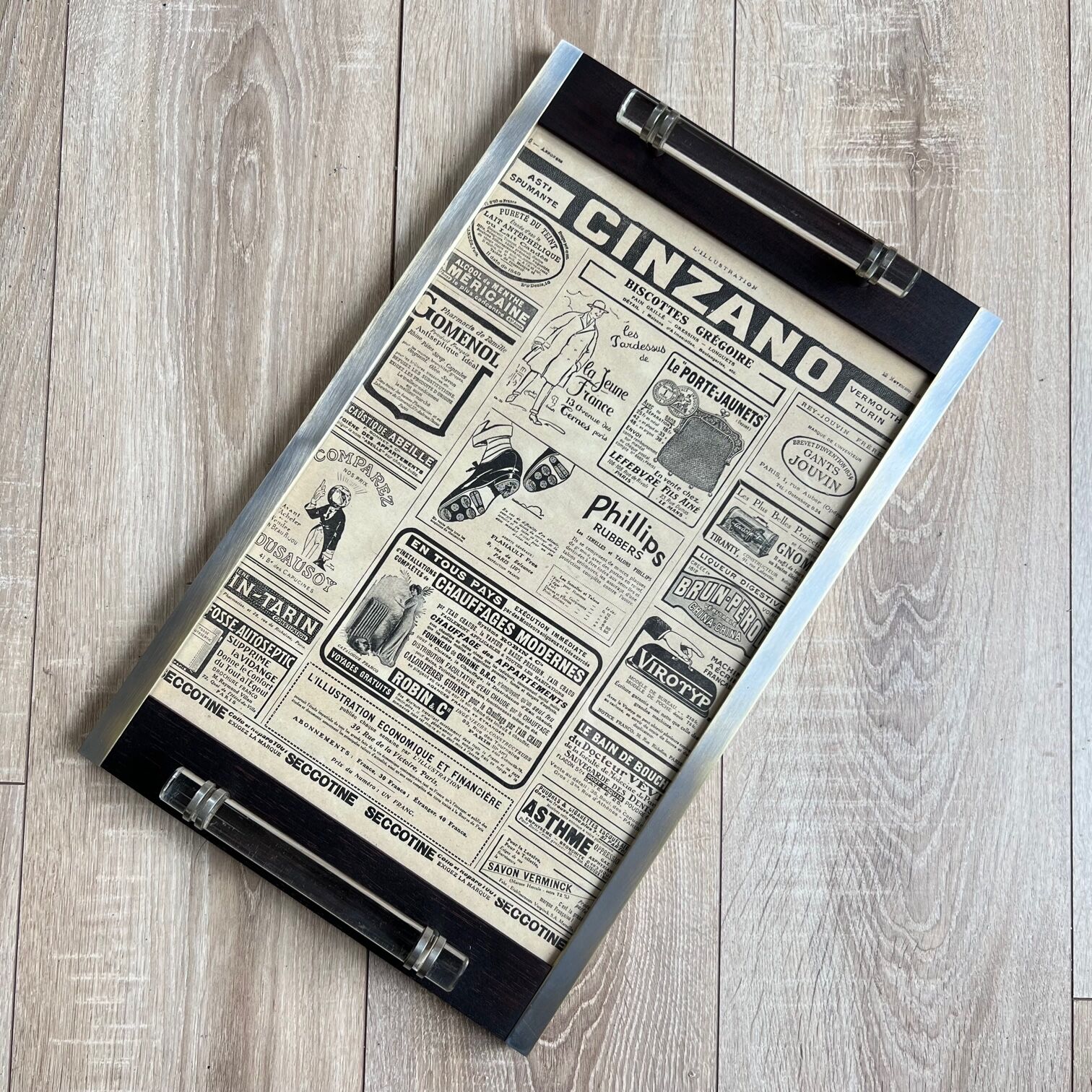 Art Deco tray "Cinzano"