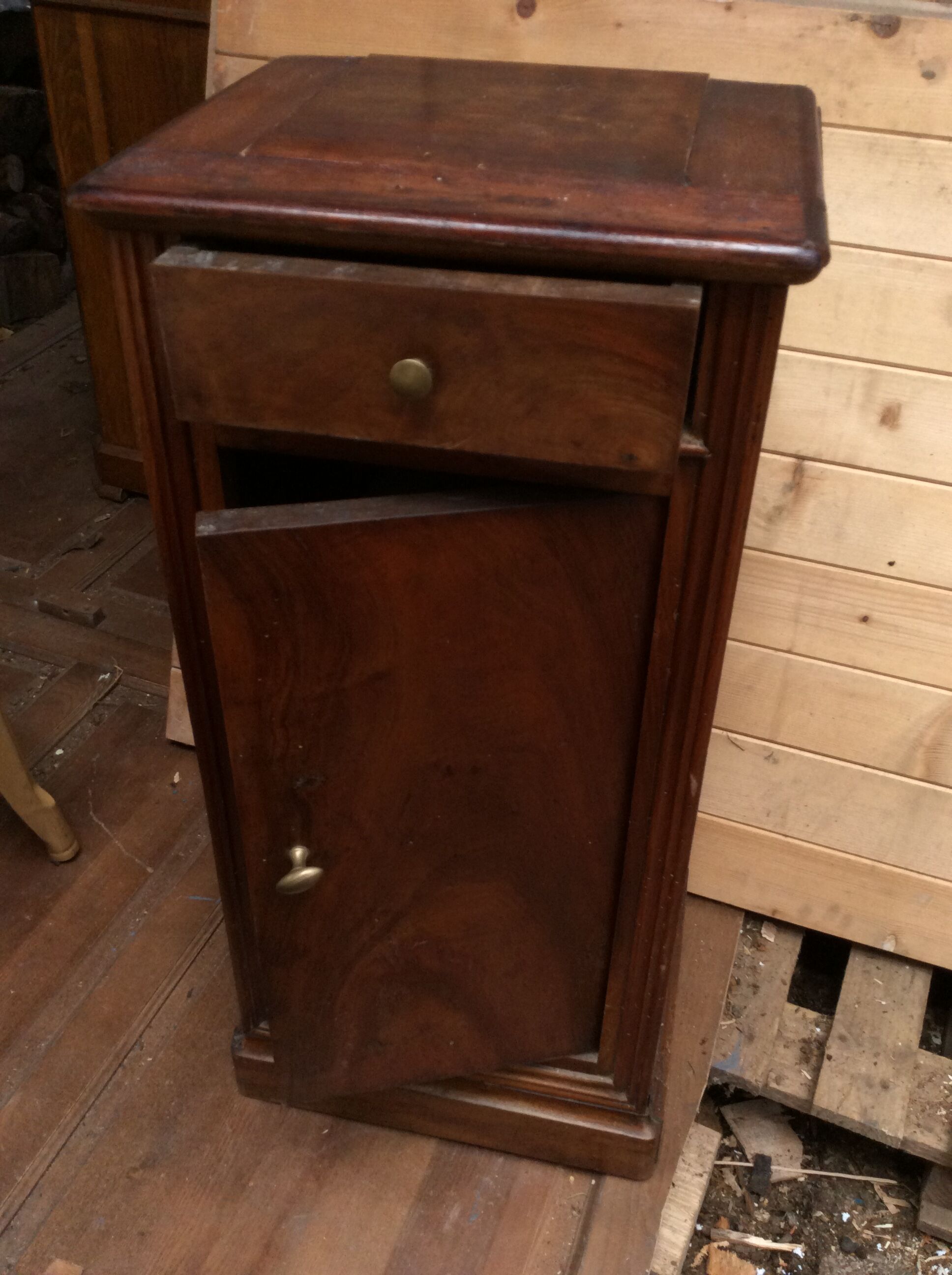 Bedside table Louis Philippe style