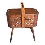 Travailleuse pied compas vintage