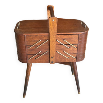 Vintage compass foot worker