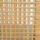 Set of four rattan Art Deco design dining chairs with high back