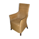 Vintage rattan wicker chair style Lloyd Loom