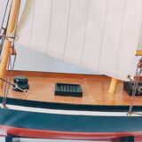Model of nautical sailboat America 1851