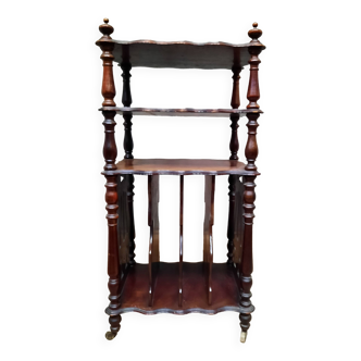 Music cabinet on casters