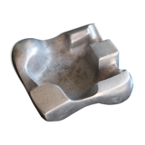 Modernist aluminum ashtray, 50s