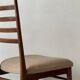 Wire wood chair in the style of Gio Ponti, Italy 1970.