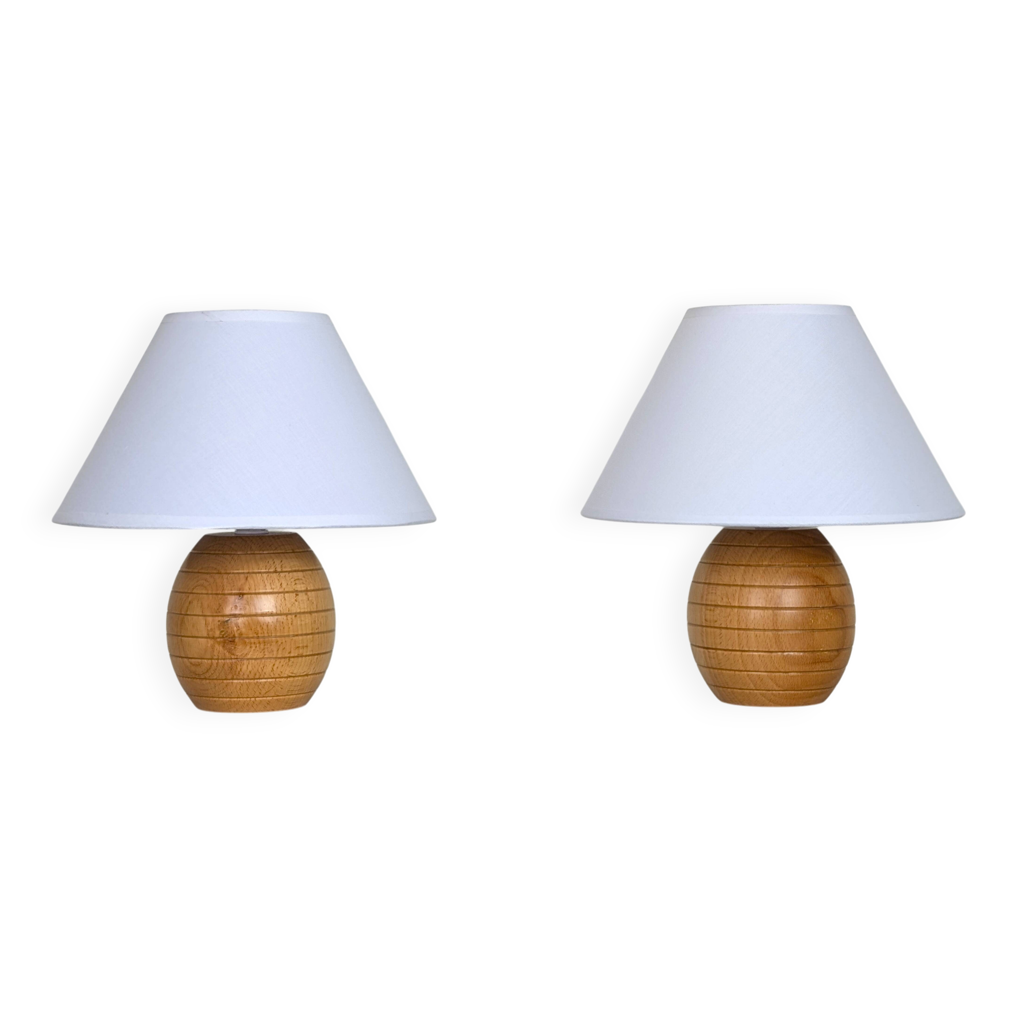 Paire de lampes de chevet