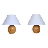 Paire de lampes de chevet