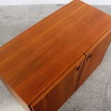 Commode vintage en teck, design danois du milieu du siècle, années 60-70