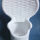 Vide poche / cache-pot fauteuil Emmanuelle en porcelaine