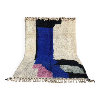 Tapis marocain traditionnel tissé à la main