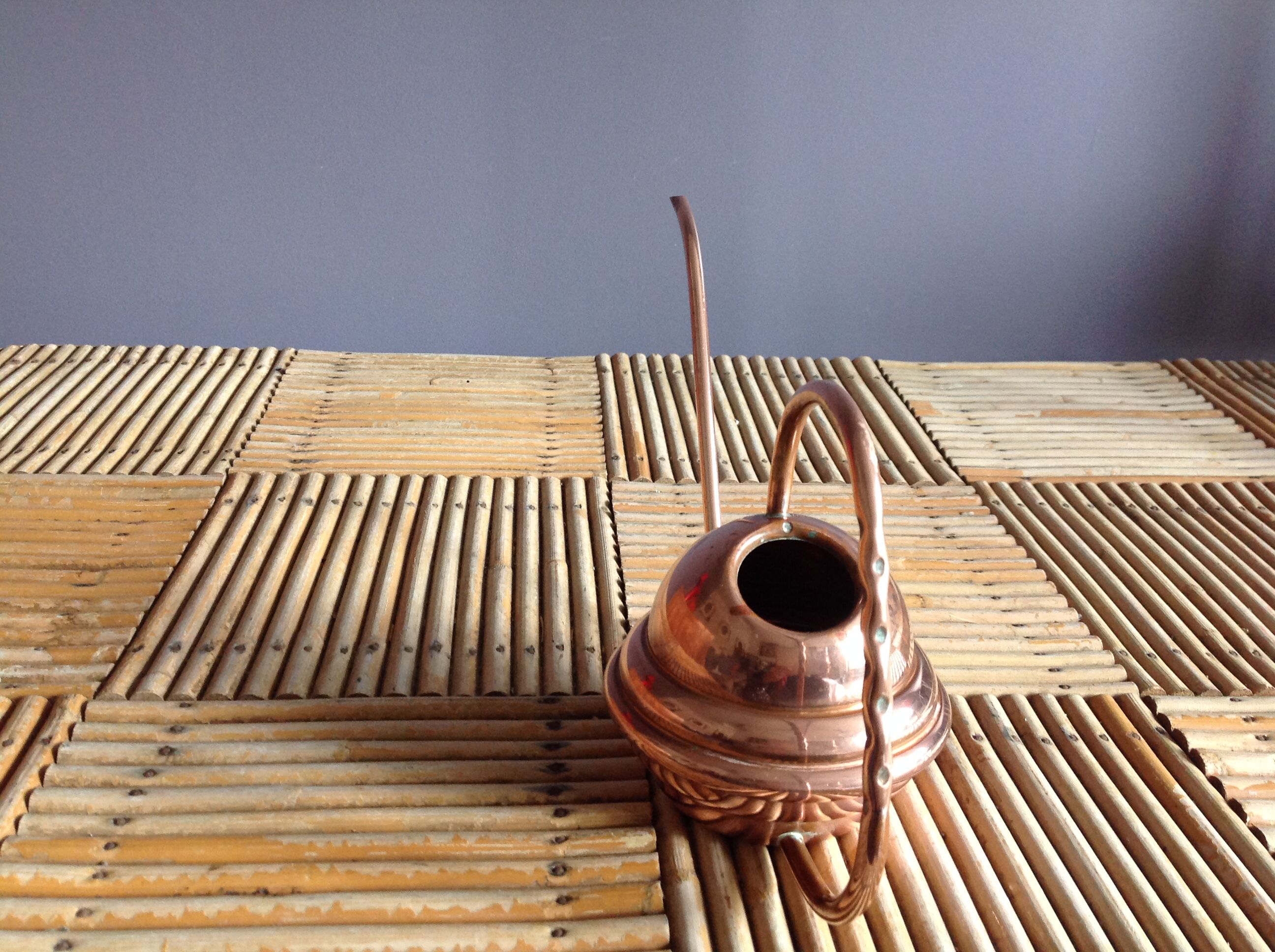 Copper watering can