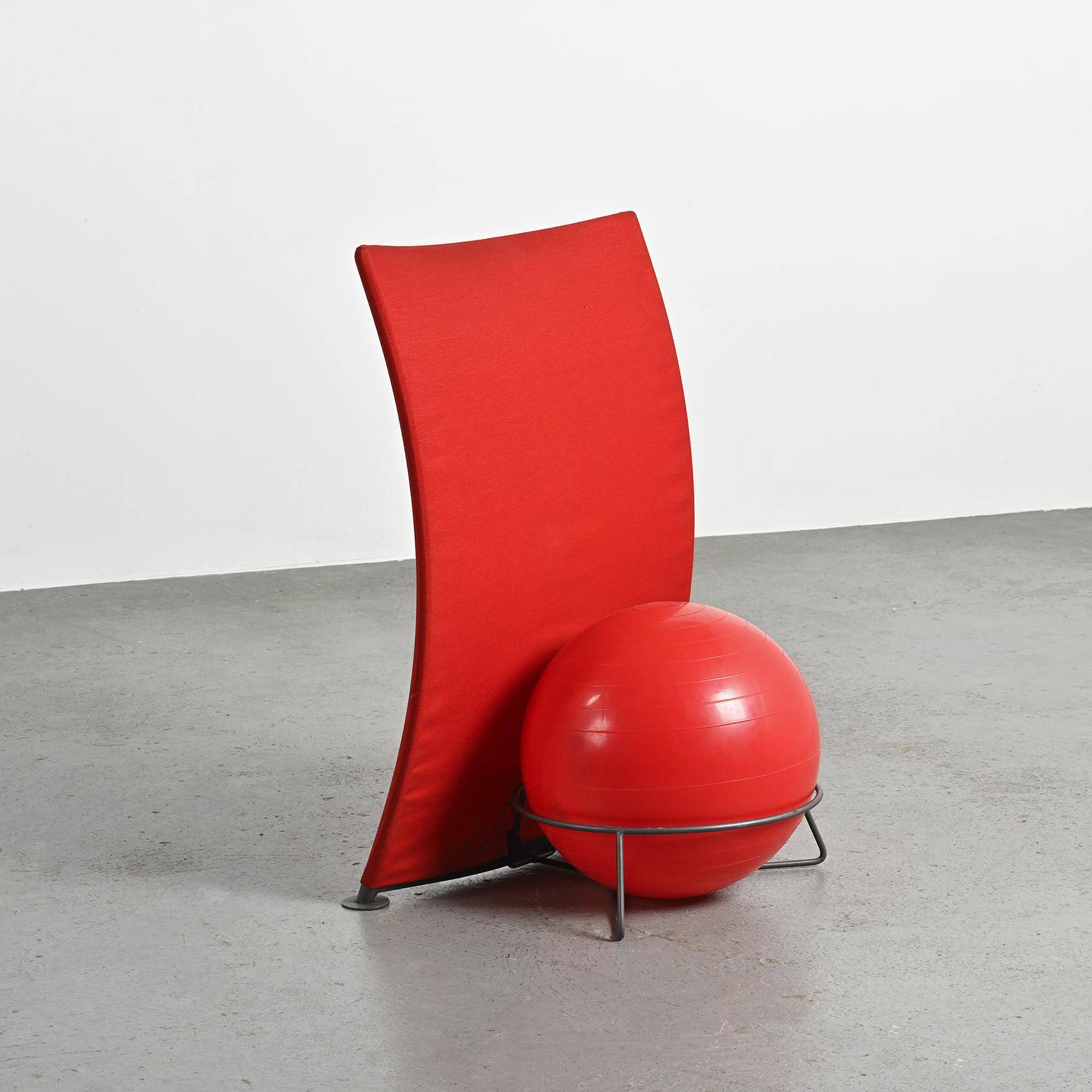 Chair model "San Siro", Fabrizio Ballardini for Bernini 1995