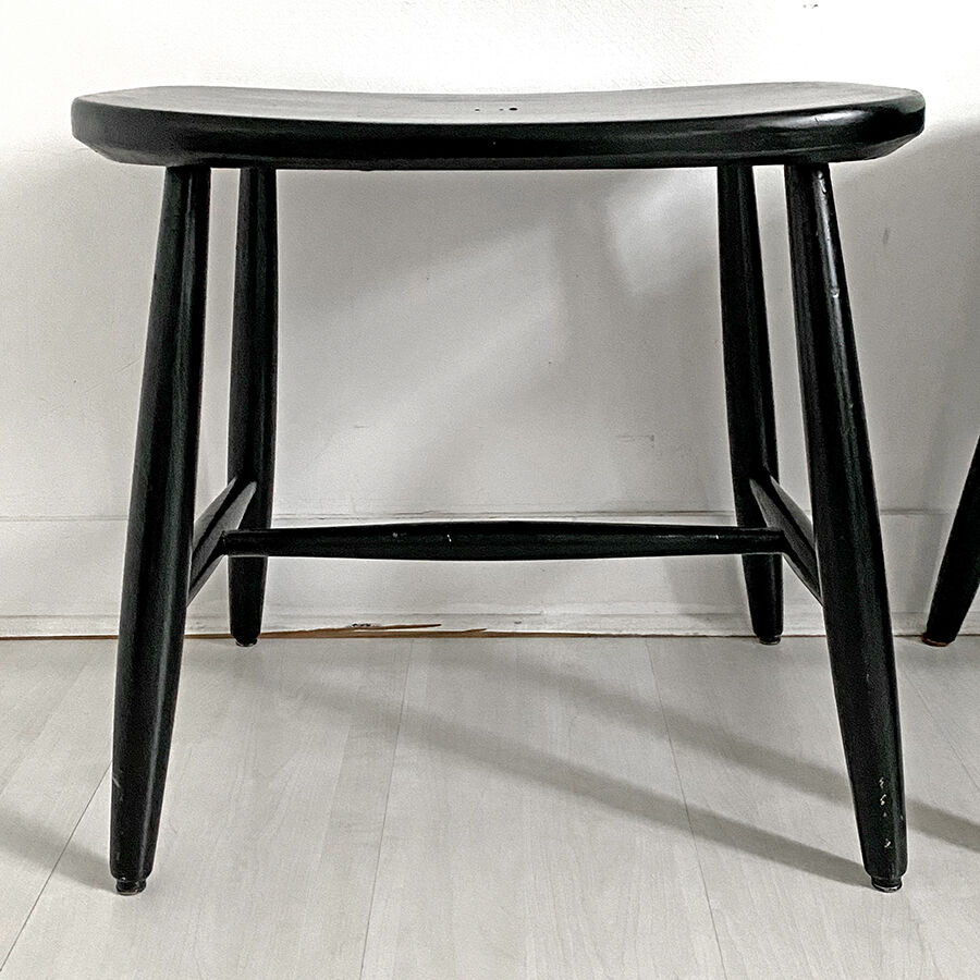 Pair of stools for Hagafors 1960's